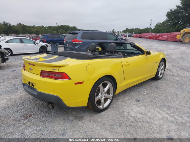 Chevrolet Camaro 2lt 2014 2G1FC3D36E9162096 Image 4