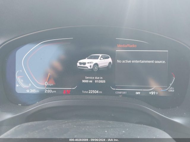 5UX53DP0XN9L14864 BMW X3 Xdrive30i