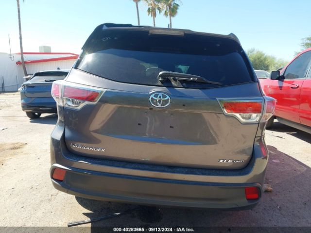 5TDJKRFH5FS193445 Toyota Highlander Xle V6