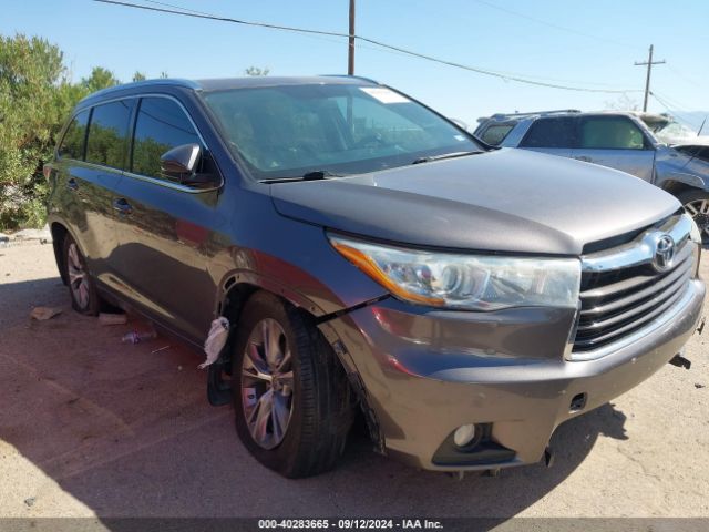 5TDJKRFH5FS193445 Toyota Highlander Xle V6