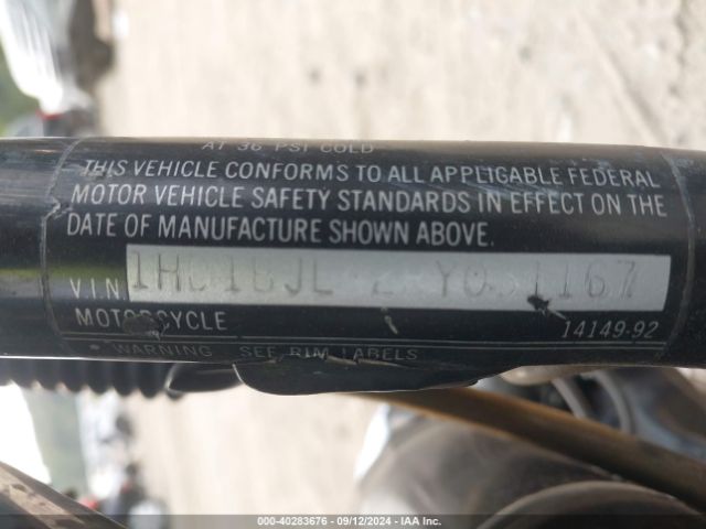 1994 HARLEY-DAVIDSON FLSTC 1HD1BJL42RY031167 Photo 9