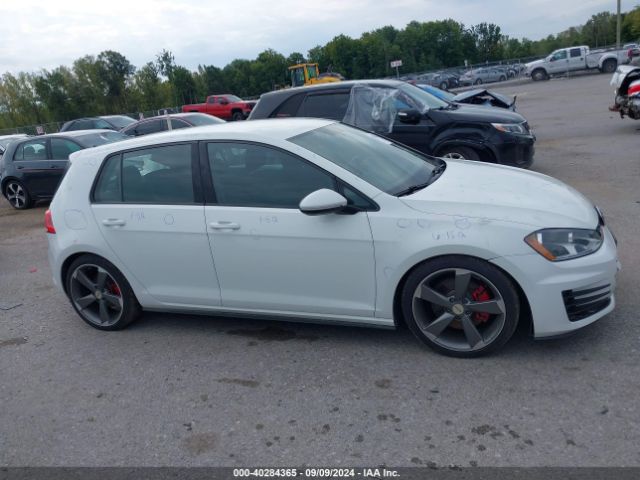3VW5T7AU2HM027133 Volkswagen Golf Gti Autobahn 4-door/s 4-door/se 4-door/sport 4-door