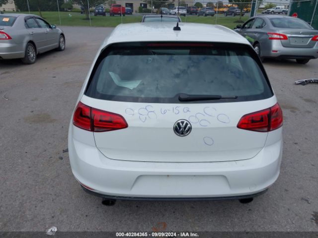 3VW5T7AU2HM027133 Volkswagen Golf Gti Autobahn 4-door/s 4-door/se 4-door/sport 4-door