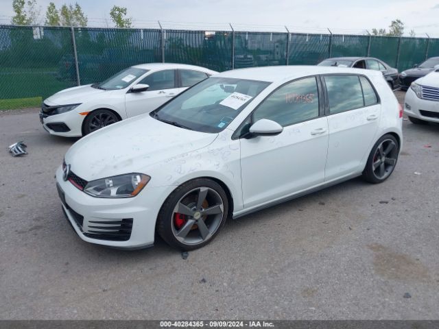 3VW5T7AU2HM027133 Volkswagen Golf Gti Autobahn 4-door/s 4-door/se 4-door/sport 4-door