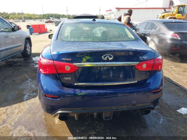 JN1FV7AR2HM870471 Infiniti Q50 3.0t Red Sport 400