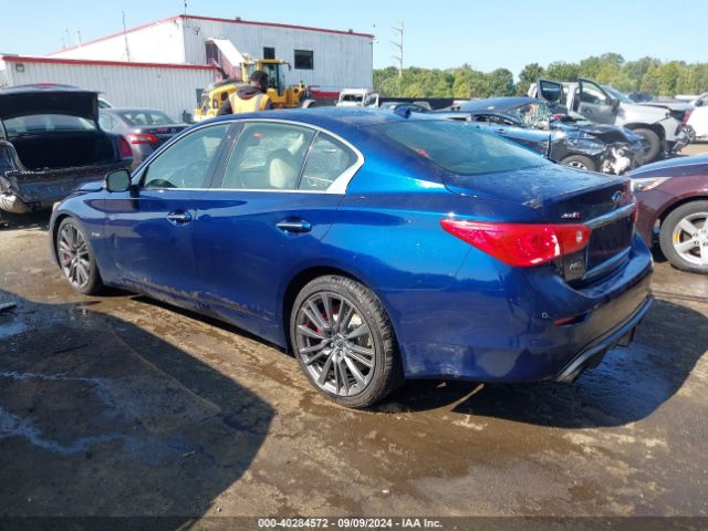 JN1FV7AR2HM870471 Infiniti Q50 3.0t Red Sport 400