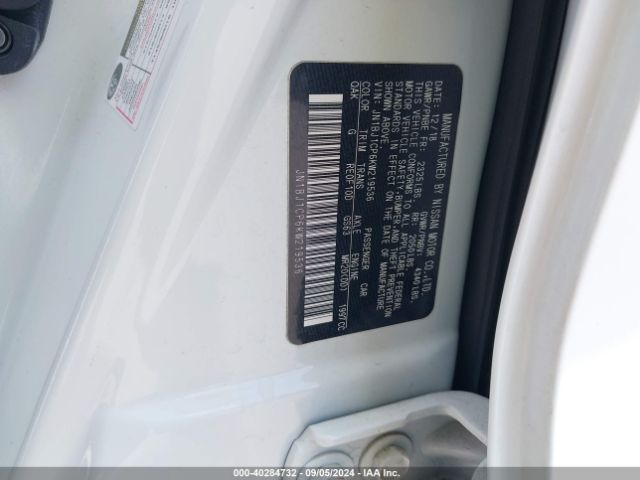 JN1BJ1CP6KW219536 Nissan Rogue Sport S