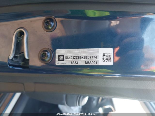 KL4CJ2SB6KB807774 Buick Encore Awd Sport Touring