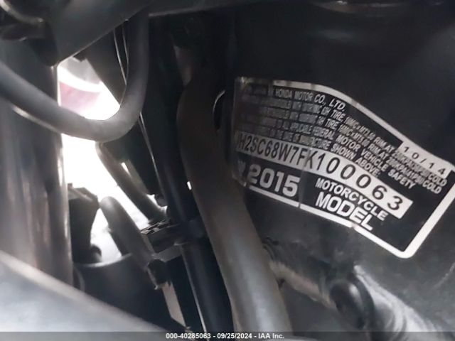 2015 HONDA GL1800 JH2SC68W7FK100063 Photo 9