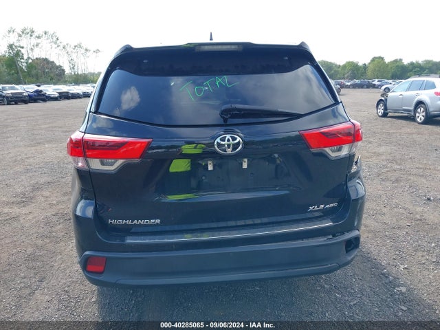 Toyota Highlander Xle 2019 5TDJZRFH0KS594553 Image 16