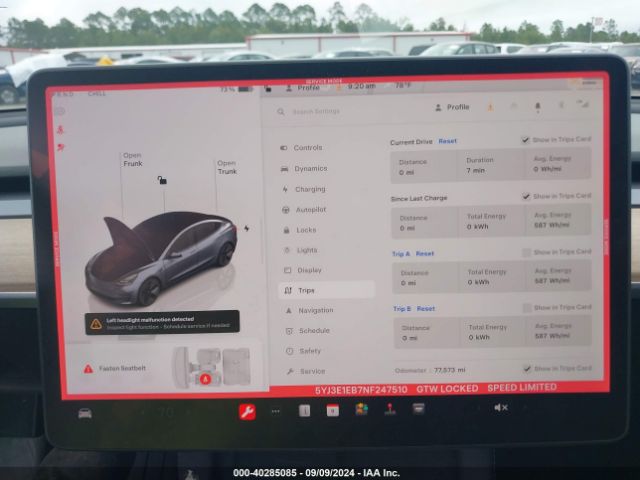 2022 TESLA MODEL 3 5YJ3E1EB7NF247510 Photo 6