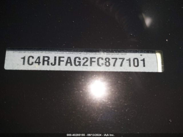 1C4RJFAG2FC877101 Jeep Grand Cherokee Altitude