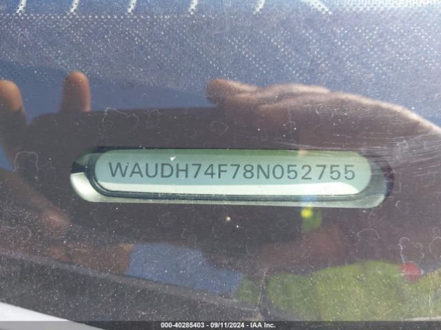 2008 AUDI A6 WAUDH74F78N052755 Photo 8