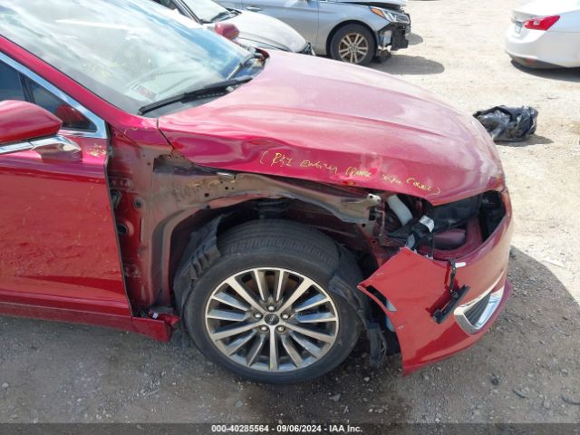 3LN6L5A94KR630873 Lincoln Mkz Standard