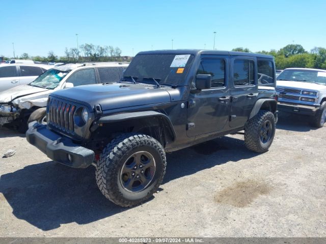 1C4HJXDG2KW602110 Jeep Wrangler Unlimited Sport S 4x4
