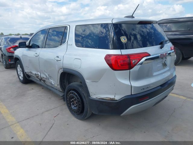 1GKKNKLA4JZ125711 GMC Acadia Sle-1