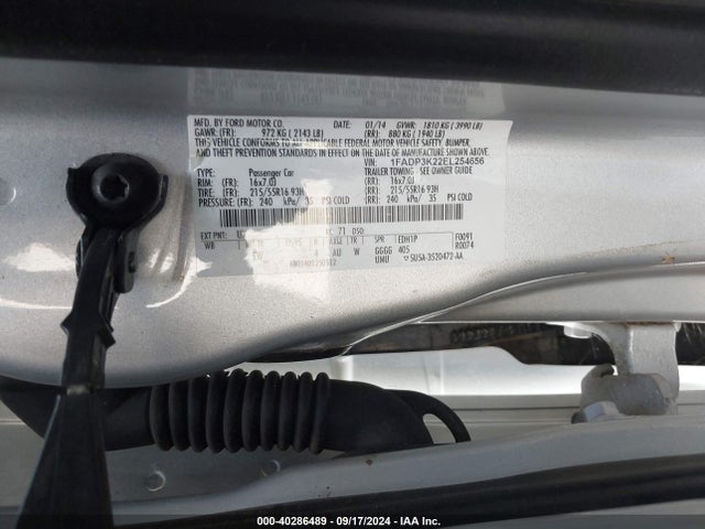 Ford 2014 2014 1FADP3K22EL254656 Image 20