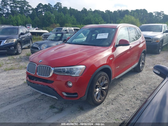 BMW X3 Xdrive28i 2016 5UXWX9C53G0D88418 Image 2