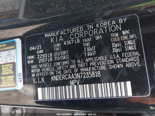 KNDERCAA3N7235818 KIA SELTOS EX