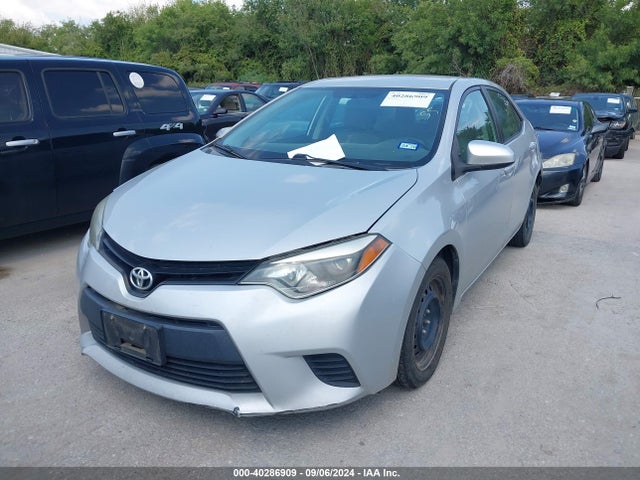 Toyota COROLLA LE 2014 2T1BURHE2EC157673 Image 2