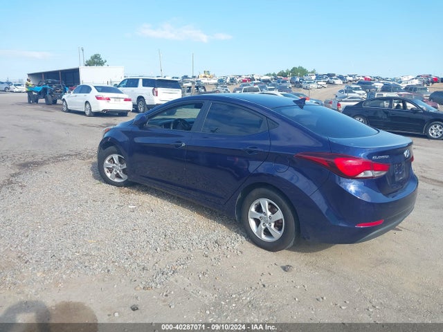 Hyundai ELANTRA SE 2014 5NPDH4AEXEH529770 Image 3