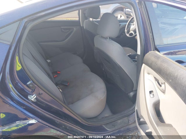 Hyundai ELANTRA SE 2014 5NPDH4AEXEH529770 Image 8