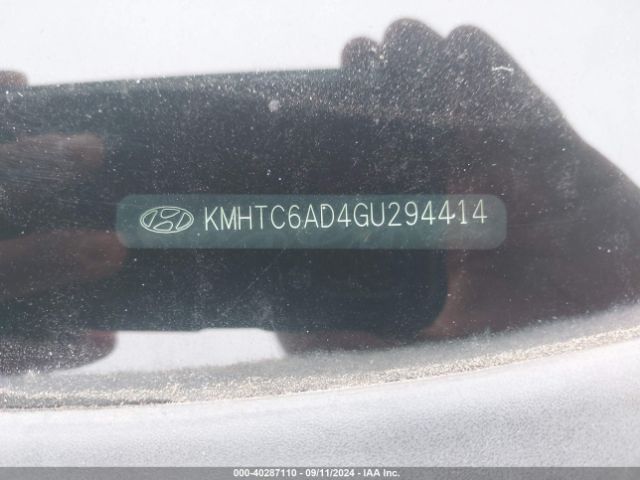 KMHTC6AD4GU294414 Hyundai Veloster