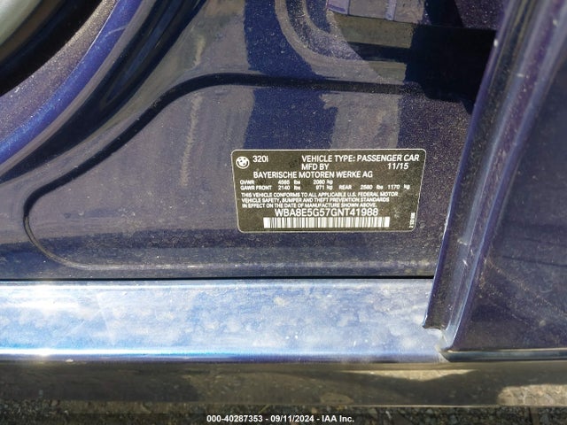 WBA8E5G57GNT41988 BMW 320i Xdrive