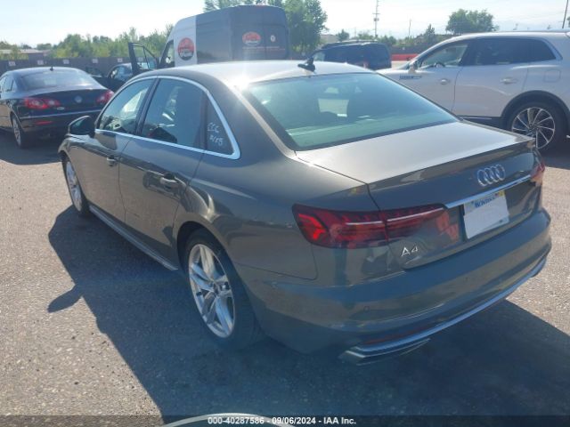 WAUEAAF40PN003056 Audi A4 Premium Plus 45 Tfsi S Line Quattro S Tronic