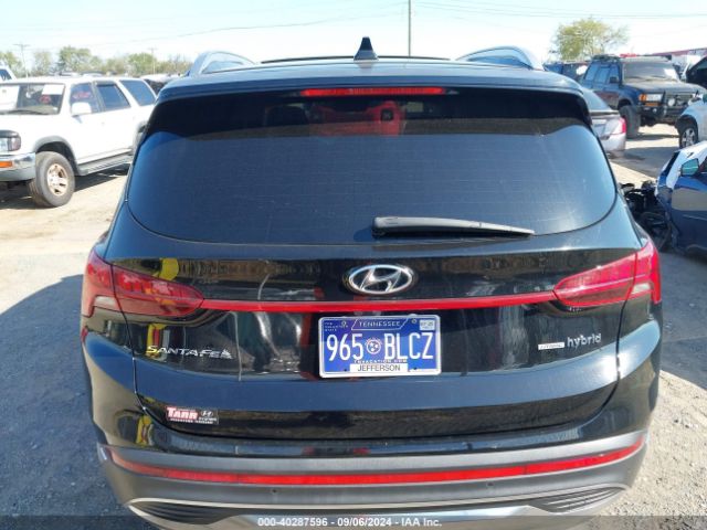 KM8S3DA10MU009144 Hyundai Santa Fe Hybrid Sel Premium