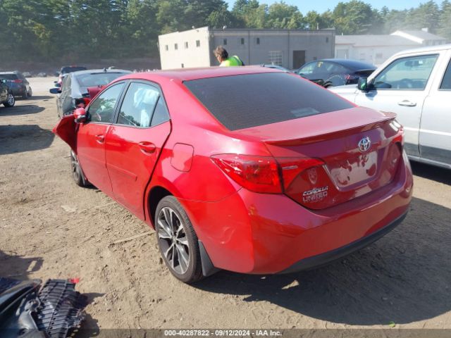 2T1BURHE1KC239227 Toyota COROLLA SE