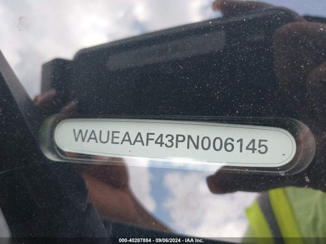 WAUEAAF43PN006145 Audi A4 Premium Plus 45 Tfsi S Line Quattro S Tronic