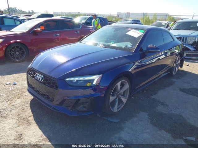 2021 AUDI A5 WAUTAAF59MA043316 Photo 1