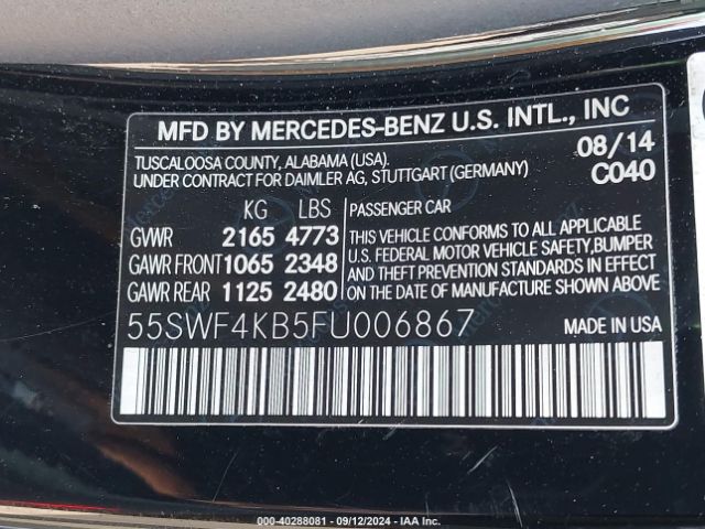55SWF4KB5FU006867 Mercedes-Benz C 300 4matic/luxury 4matic/sport 4matic