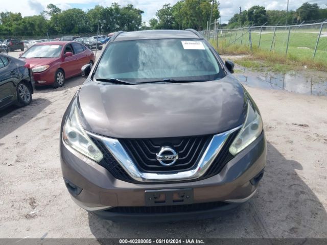 5N1AZ2MH1FN216730 Nissan MURANO SV