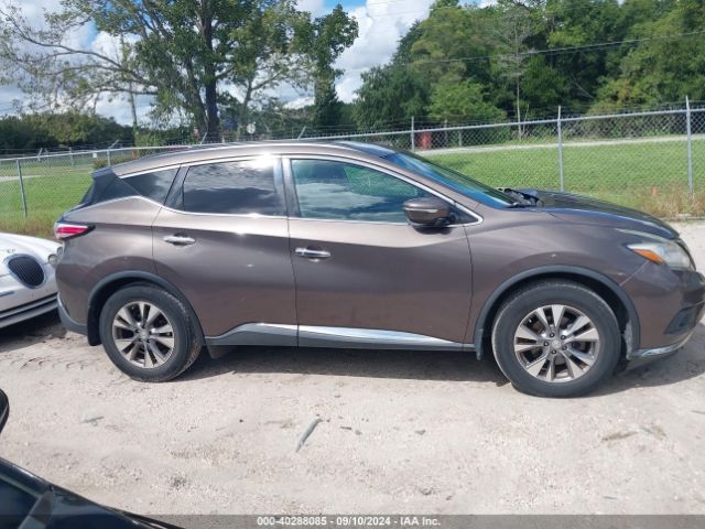 5N1AZ2MH1FN216730 Nissan MURANO SV