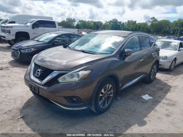 5N1AZ2MH1FN216730 Nissan MURANO SV