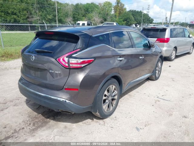 5N1AZ2MH1FN216730 Nissan MURANO SV