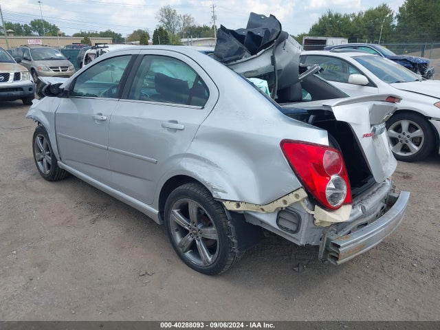 Chevrolet Sonic Rs Auto 2015 1G1JG5SB0F4140264 Image 3