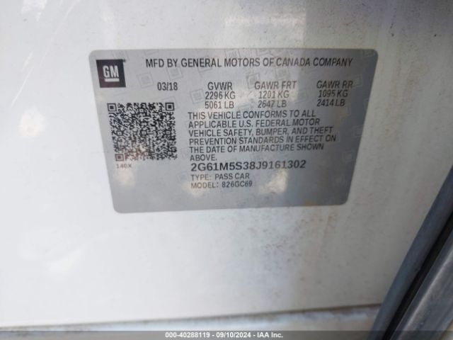 2G61M5S38J9161302 Cadillac XTS LUXURY