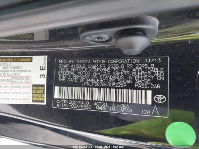 JTKJF5C78E3082289 Scion TC