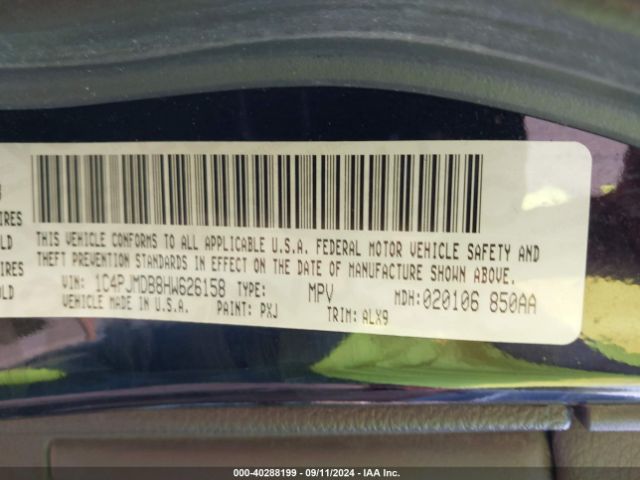 1C4PJMDB8HW626158 Jeep Cherokee Limited 4x4