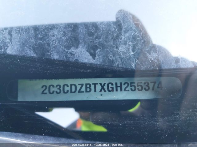 2C3CDZBTXGH255374 Dodge Challenger R/t
