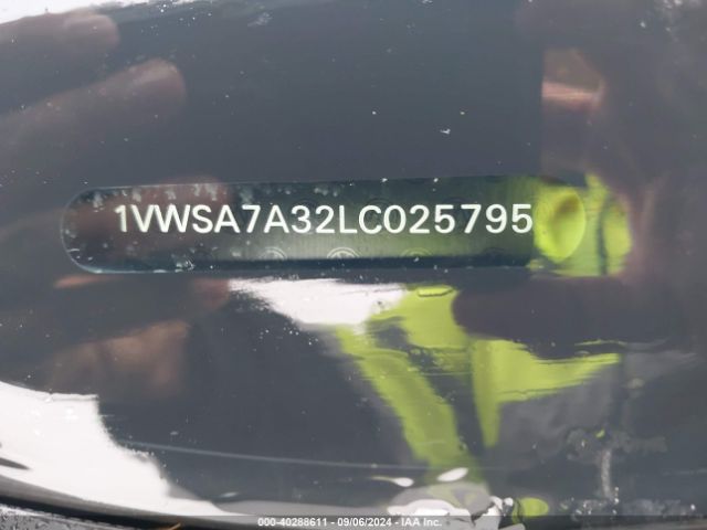 1VWSA7A32LC025795 Volkswagen Passat 2.0t Se