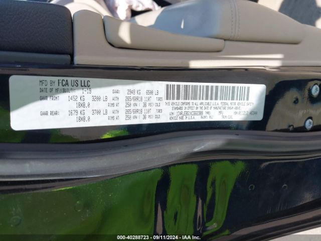 1C4RJEBG1KC662389 Jeep Grand Cherokee Limited 4x2