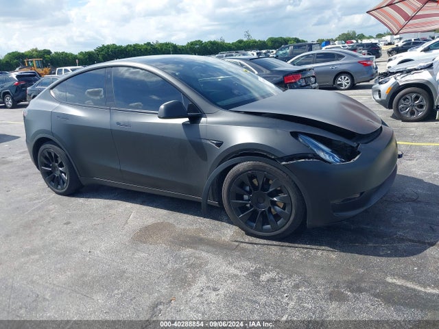 2021 TESLA MODEL Y 5YJYGDEE7MF125742 Photo 0