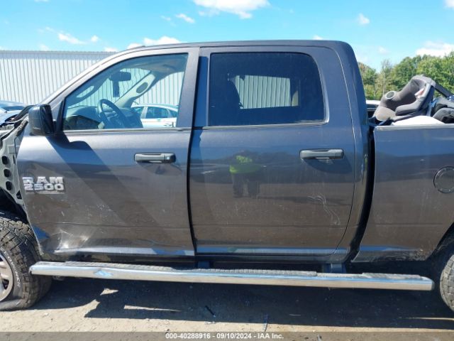 3C6UR5CJ7JG395307 RAM 2500 Tradesman  4x4 6'4 Box