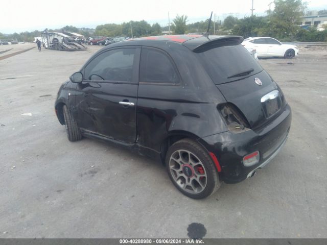 2013 FIAT 500 3C3CFFBR4DT674398 Photo 2