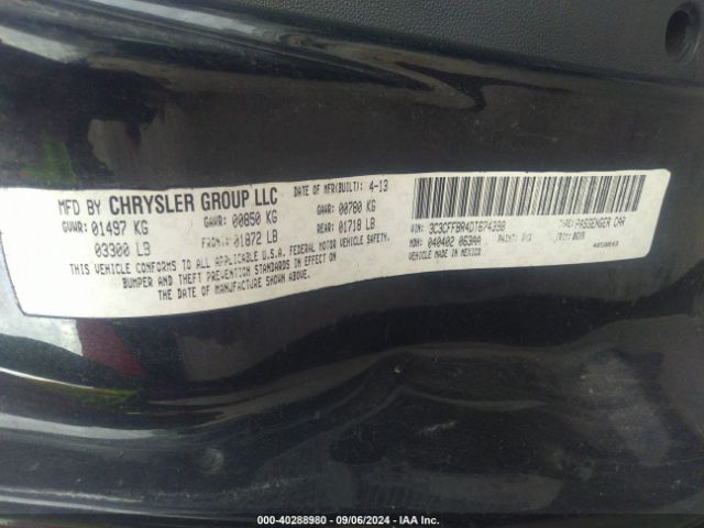 2013 FIAT 500 3C3CFFBR4DT674398 Photo 8