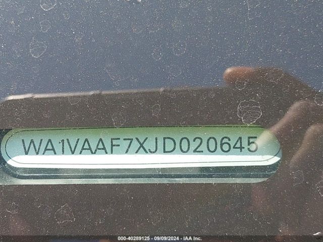 WA1VAAF7XJD020645 Audi Q7 3.0t Premium